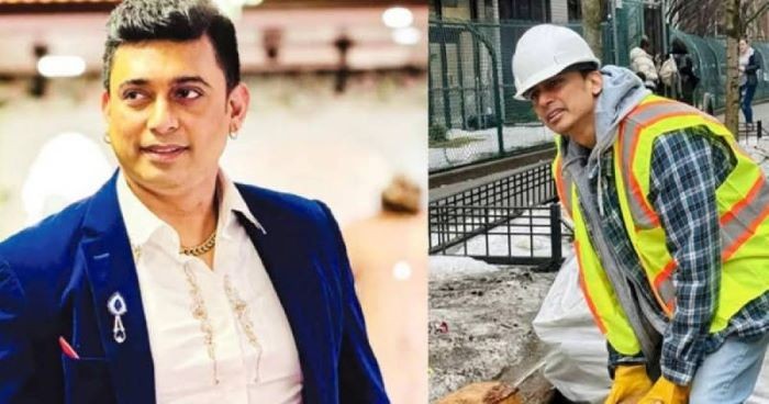 আলোচিত চিত্রনায়ক জায়েদ খান যুক্তরাষ্ট্রে এবার দিনমজুরি করছেন, ছবি ভাইরাল